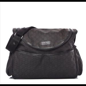 Gucci (authentic) Diaper Bag in Black